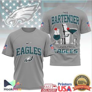 This Bartender Loves The Eagles Philadelphia Football Fan T Shirt This Bartender Loves The Eagles Philadelphia Football Fan T Shirt