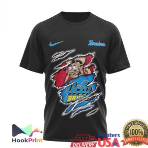 UCLA Bruins Built To Play Not To Bow Custom Cartoon Mascot T Shirt UCLA Bruins Built To Play Not To Bow Custom Cartoon Mascot T Shirt