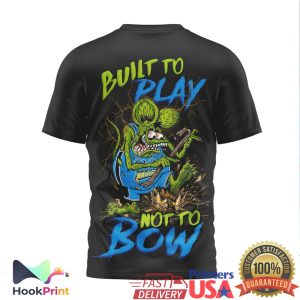 UCLA Bruins Built To Play Not To Bow Custom Cartoon Mascot T Shirt