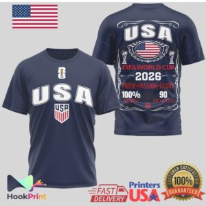 USA FIFA rld Cup 2026 Pride Passion Glory Soccer T Shirt