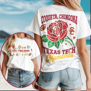 USC Trojans Coqueta Chingona Mamacita Mother’s Day Football T Shirt USC Trojans Coqueta Chingona Mamacita Mother’s Day Football T Shirt