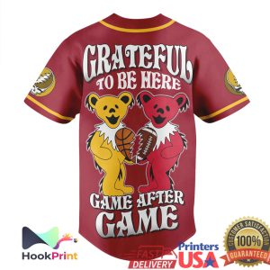 USC Trojans Grateful Dead Game After Game Baseball Jersey