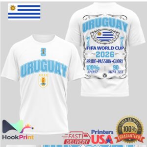 Uruguay National Team FIFA rld Cup 2026 Pride Passion Glory T Shirt