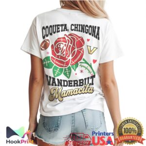 Vanderbilt Commodores Mamacita Coqueta Chingona 2026 Mother's Day Style Women T Shirt