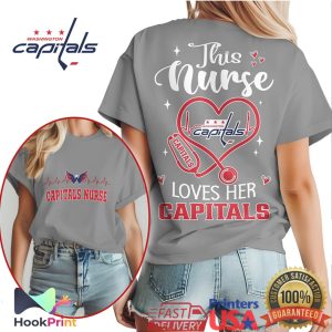 Washington Capitals Nurse This Nurse Loves Her Capitals Hockey Fan T Shirt