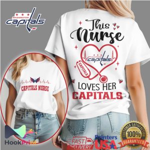 Washington Capitals Nurse This Nurse Loves Her Capitals Hockey Fan T Shirt