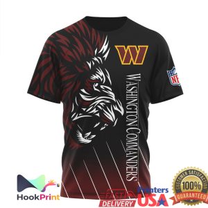 Washington Commanders Lion Hakuna Matata “Take Command” 3D T Shirt