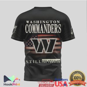 Washington Commanders Still The Problem Western Bull Skull Black T Shirt Washington Commanders Still The Problem Western Bull Skull Black T Shirt