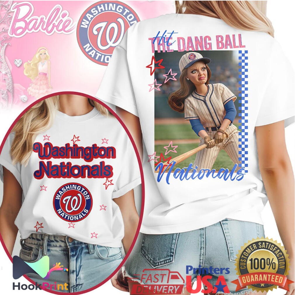 Washington Nationals Hit The Dang Ball Baseball Meme Fan T Shirt Washington Nationals Hit The Dang Ball Baseball Meme Fan T Shirt