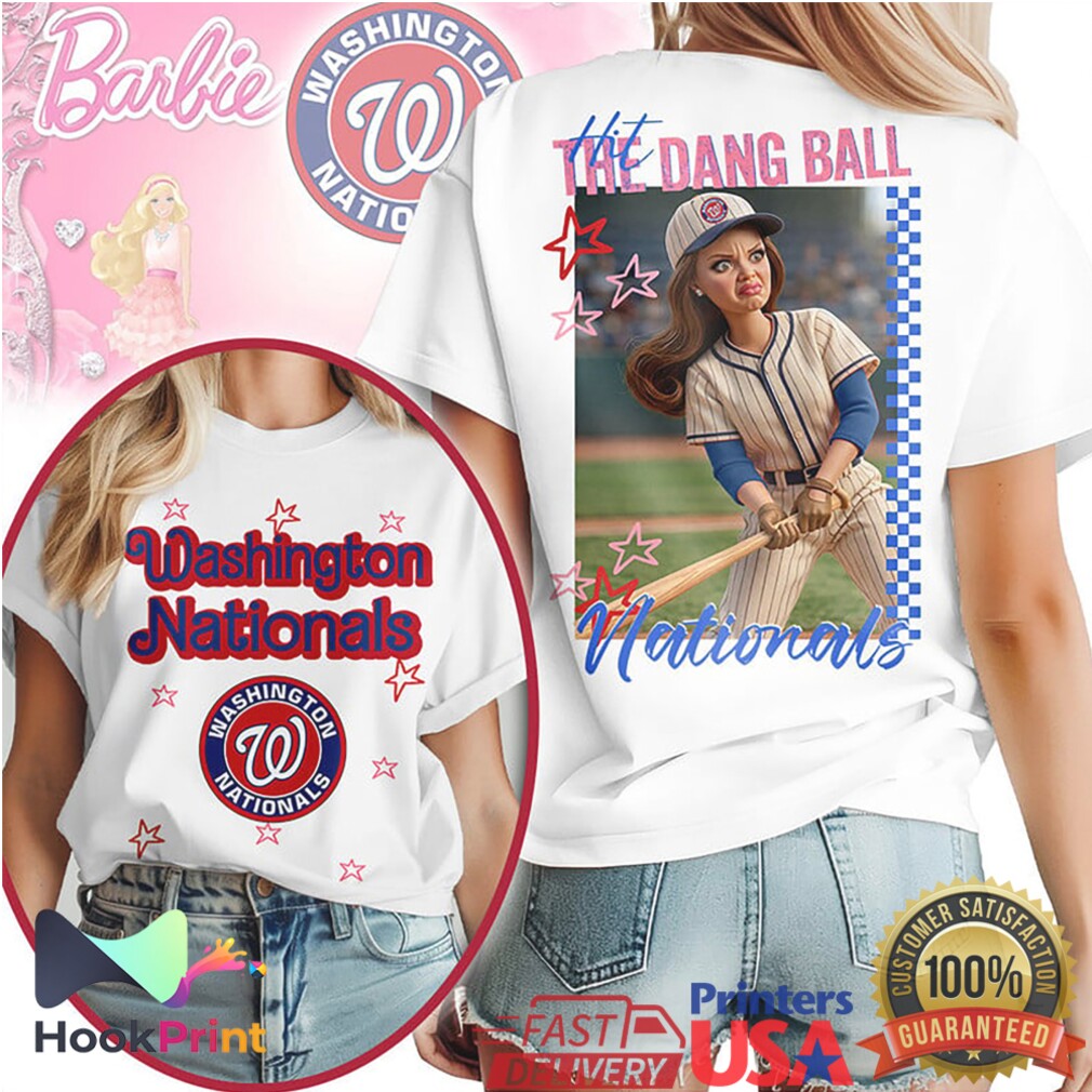 Washington Nationals Hit The Dang Ball Baseball Meme Fan T Shirt Washington Nationals Hit The Dang Ball Baseball Meme Fan T Shirt