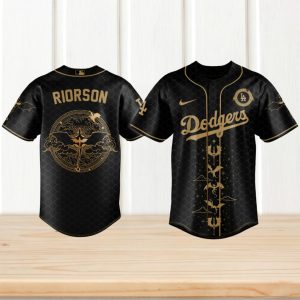 Xaden Riorson Fourth Wing x LA Dodgers Gold Dragon Scale Custom Baseball Jersey