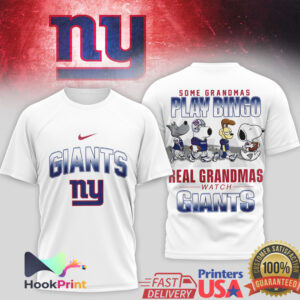 New York Giants Some Grandmas Play Bingo Real Grandmas Watch Giants 2026 T Shirt New York Giants Some Grandmas Play Bingo Real Grandmas Watch Giants 2026 T Shirt
