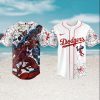Los Angeles Dodgers x Mortal Kombat 1 Movie Poster Black Custom Baseball Jersey Los Angeles Dodgers x Mortal Kombat 1 Movie Poster Black Custom Baseball Jersey