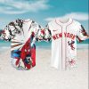 Spider Man New York Yankees MLB Baseball City Skyline Brand New Day Jersey Spider Man New York Yankees MLB Baseball City Skyline Brand New Day Jersey