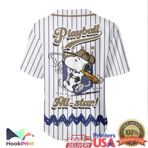 Kansas City Royals x Peanuts Snoopy All Star Baseball Jersey Kansas City Royals x Peanuts Snoopy All Star Baseball Jersey